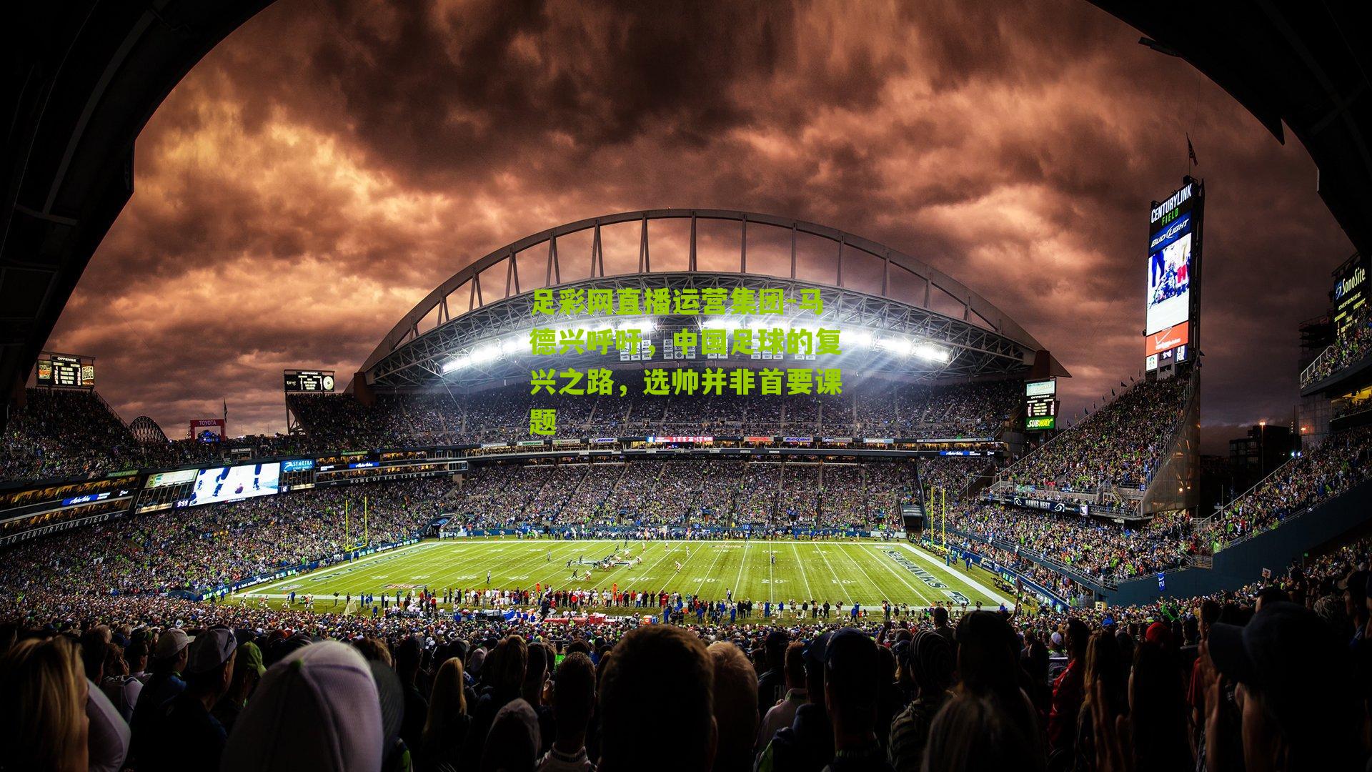 足彩网直播运营集团-马德兴呼吁，中国足球的复兴之路，选帅并非首要课题